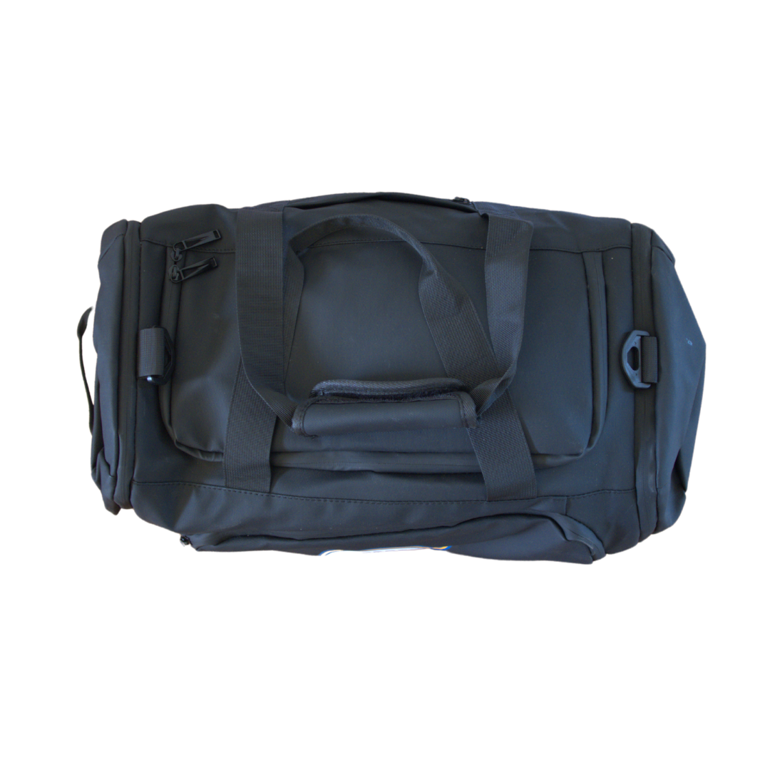 Black Waterproof Sports Duffle Bag